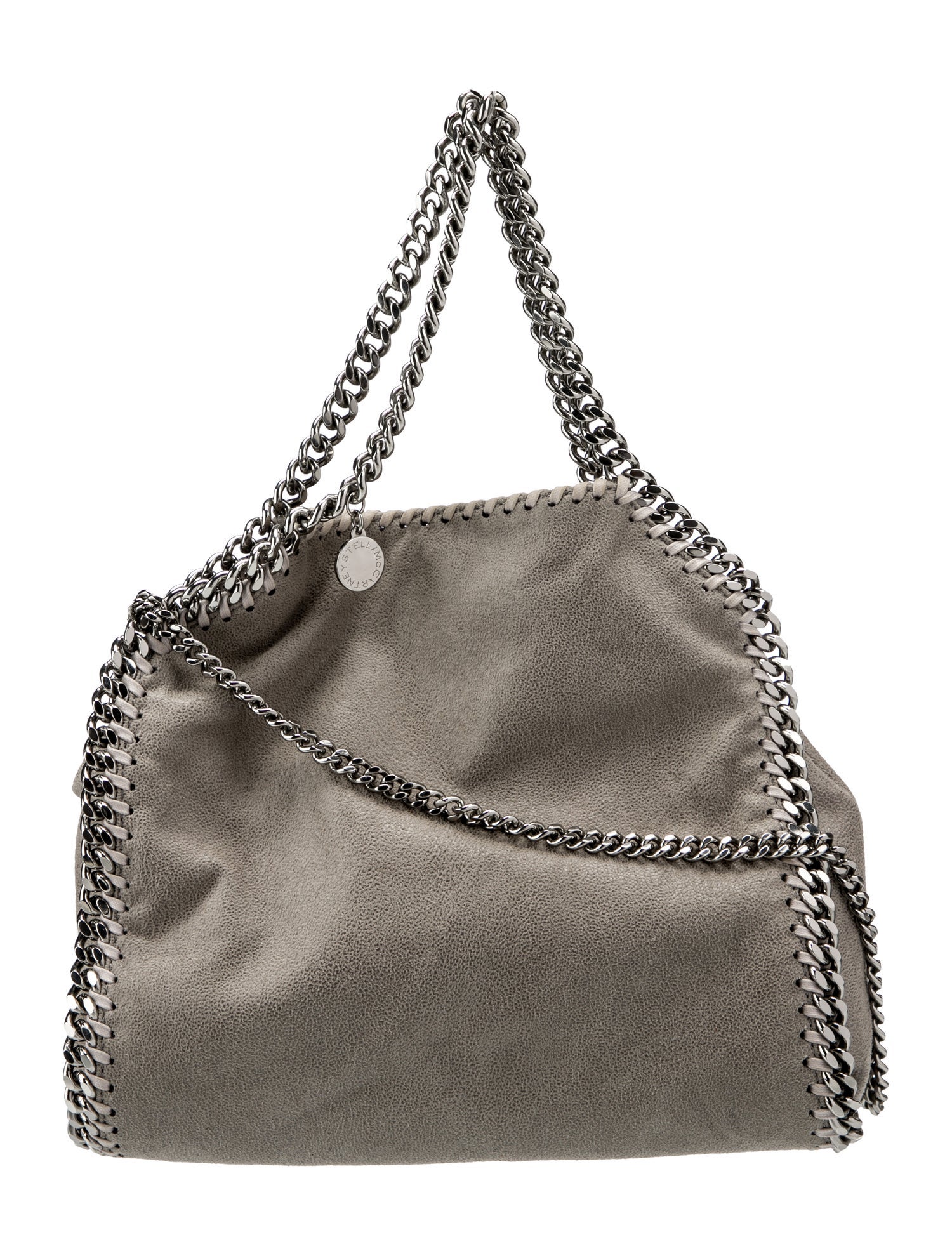 Stella McCartney Vegetarian Suede Top Handle Bag