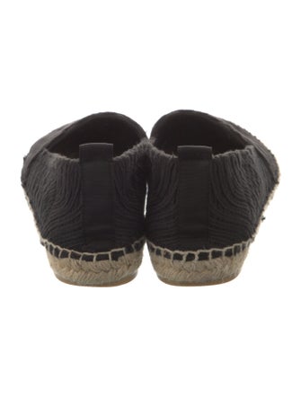 Stella McCartney Colorblock Pattern Whipstitch Trim Espadrilles