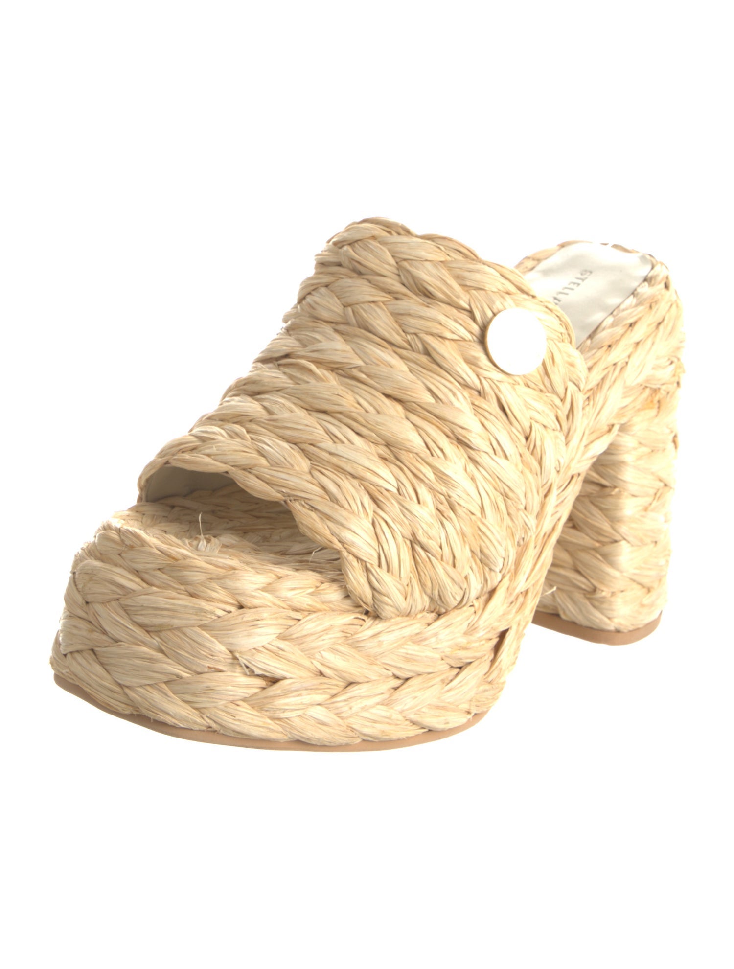 Stella McCartney Straw Slides