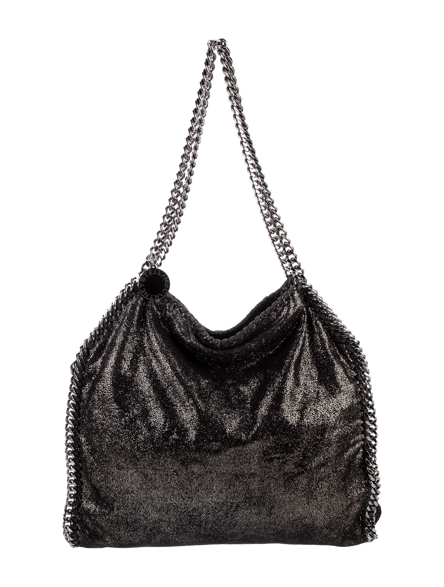 Stella McCartney Vegetarian Suede Shoulder Bag