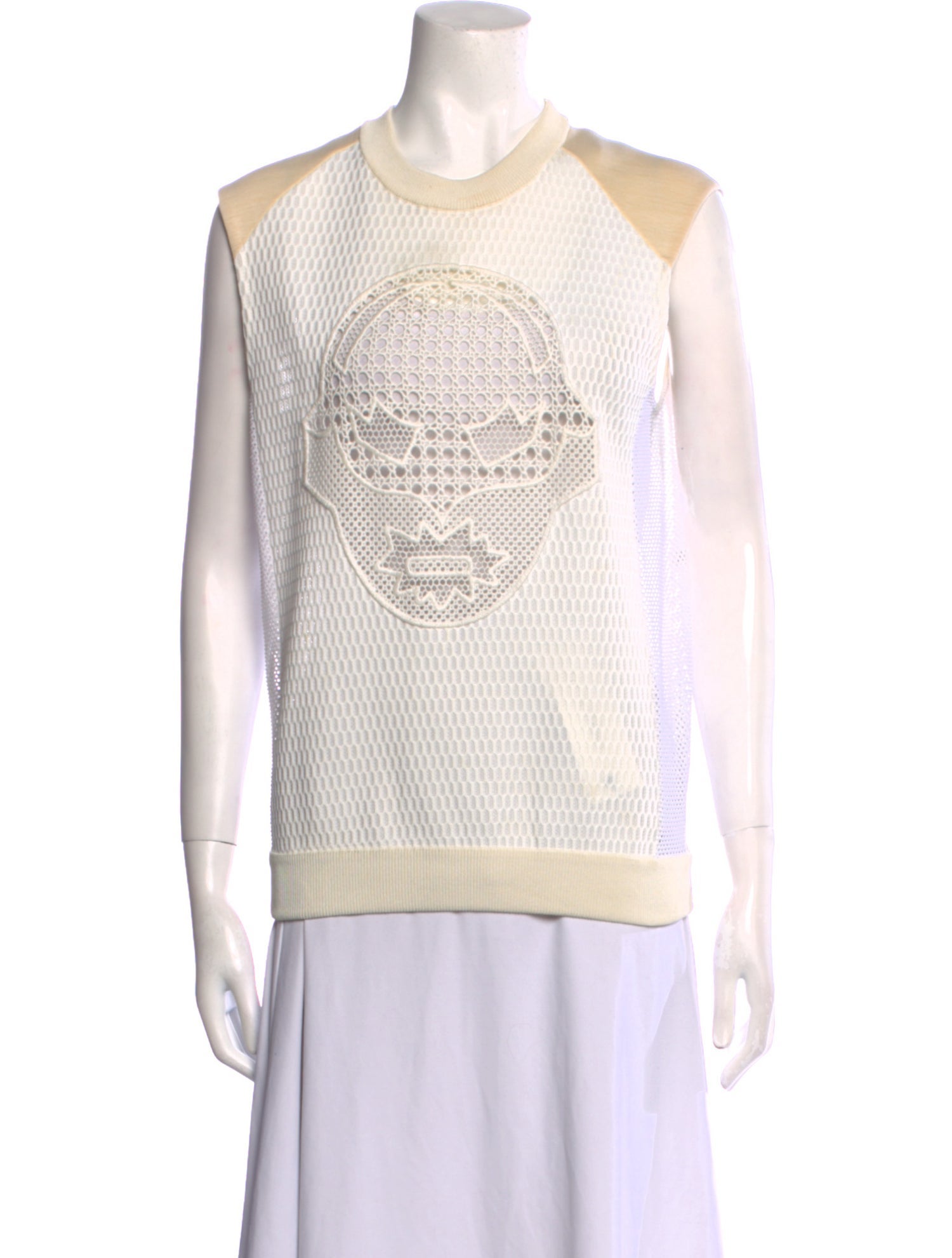 Stella McCartney Crew Neck Sleeveless Sweatshirt