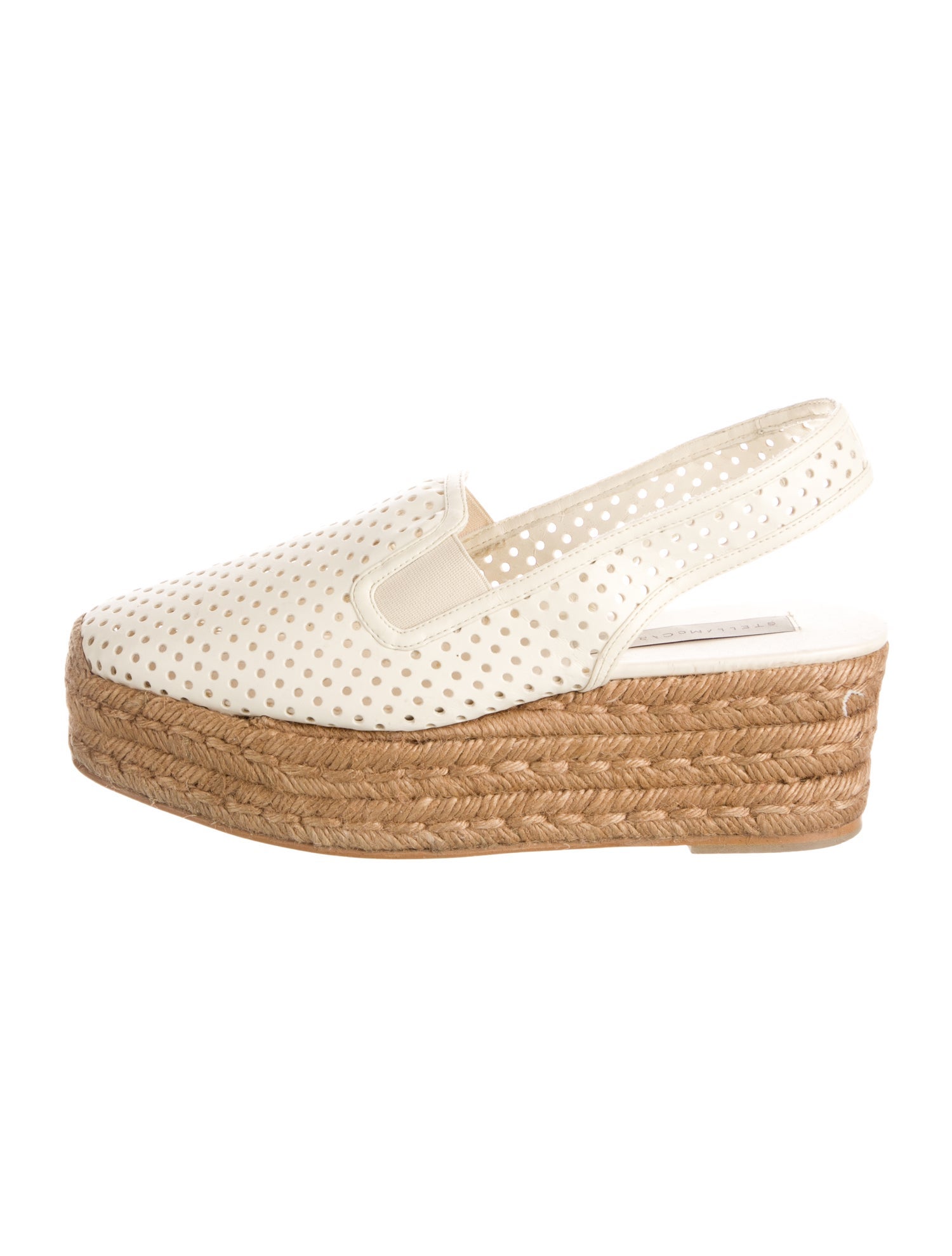 Stella McCartney Leather Slingback Flats