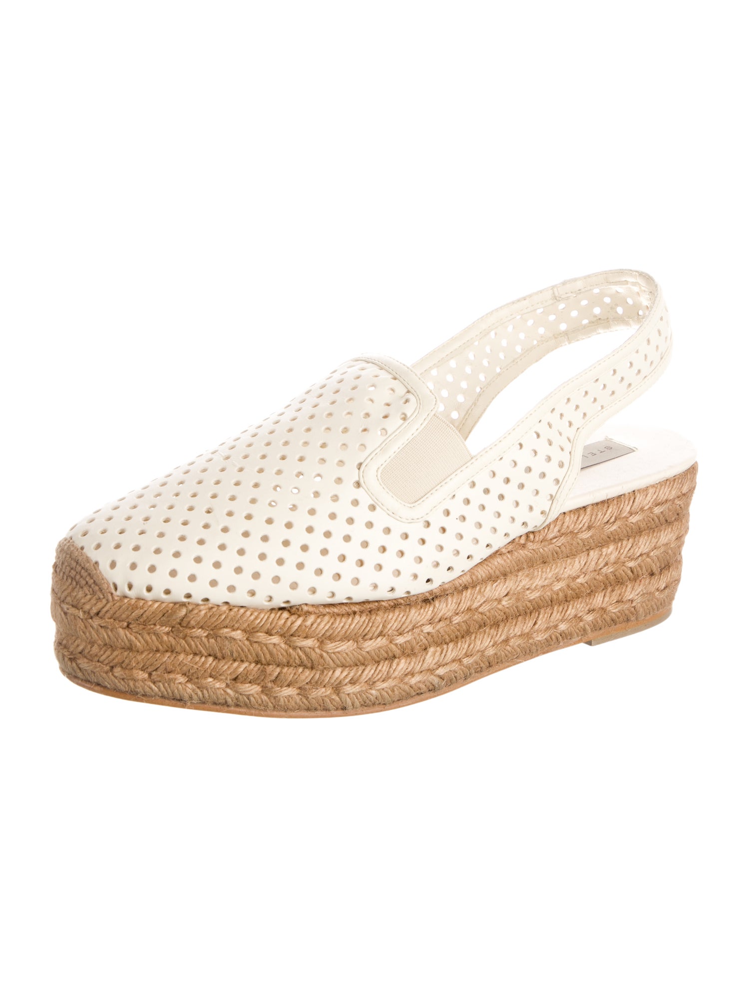 Stella McCartney Leather Slingback Flats