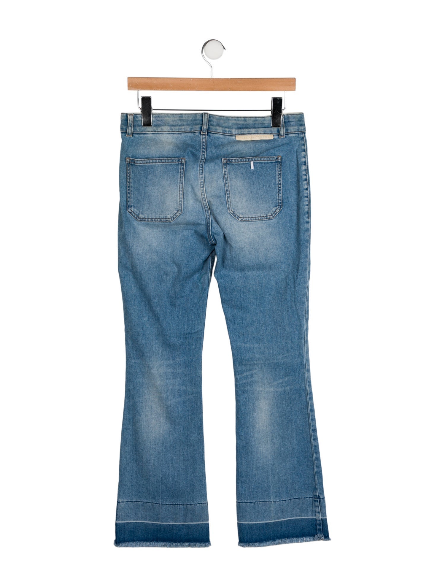 Stella McCartney Mid-Rise Wide Leg Jeans