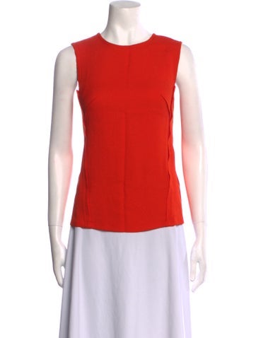 Stella McCartney Tops Crew Neck Sleeveless Top XS