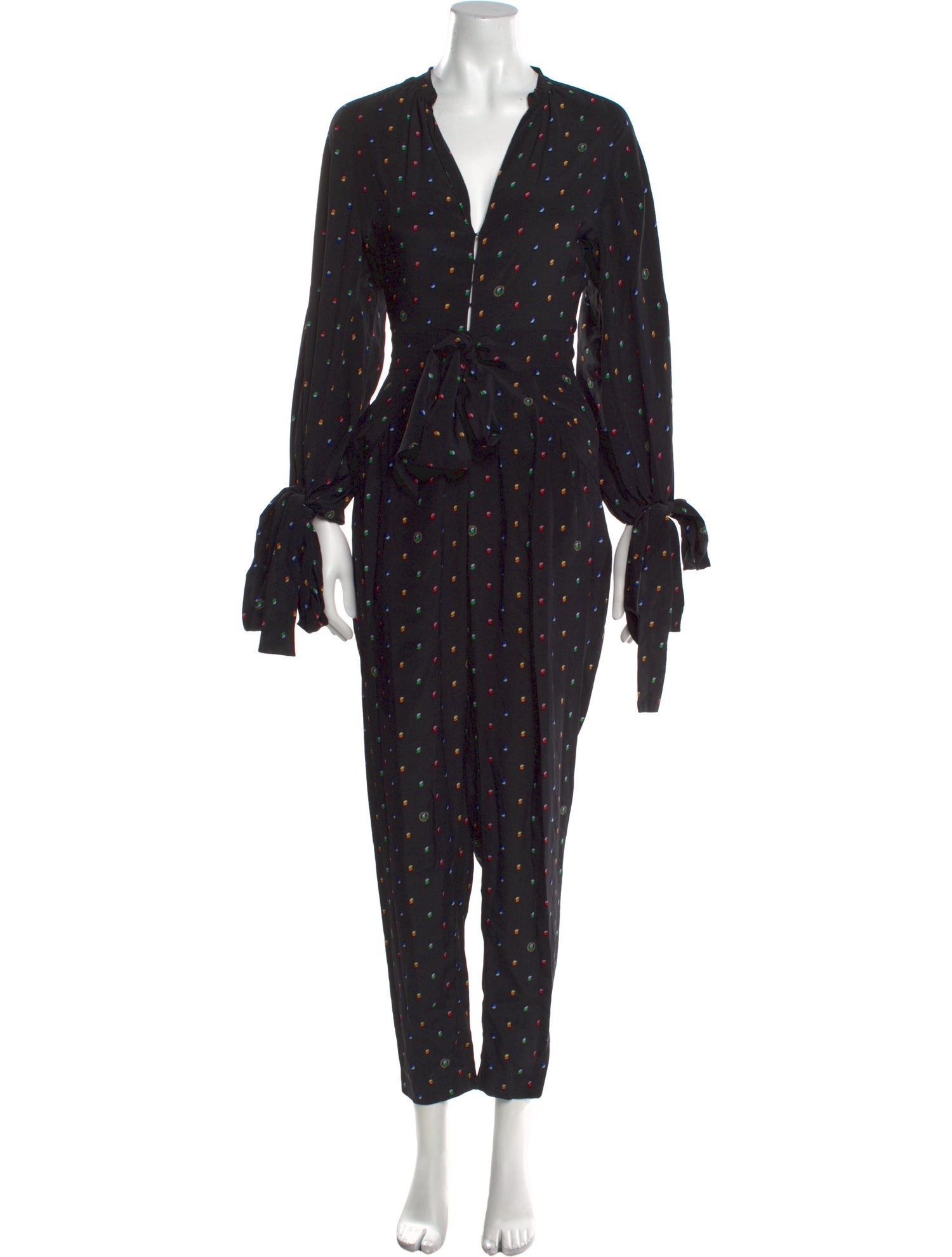 Stella McCartney Silk Printed Jumpsuit