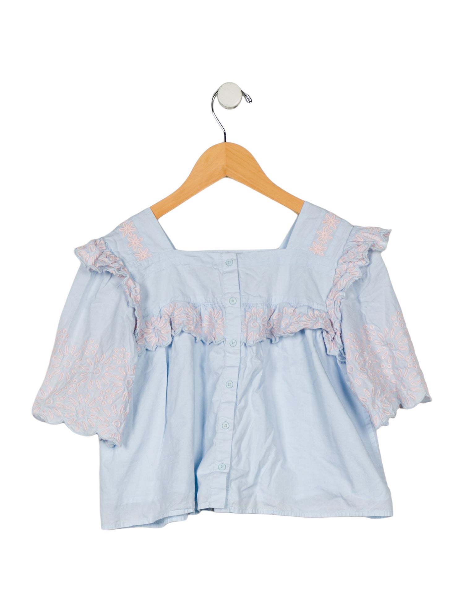 Stella McCartney Stella McCartney Girls' Embroidered Top