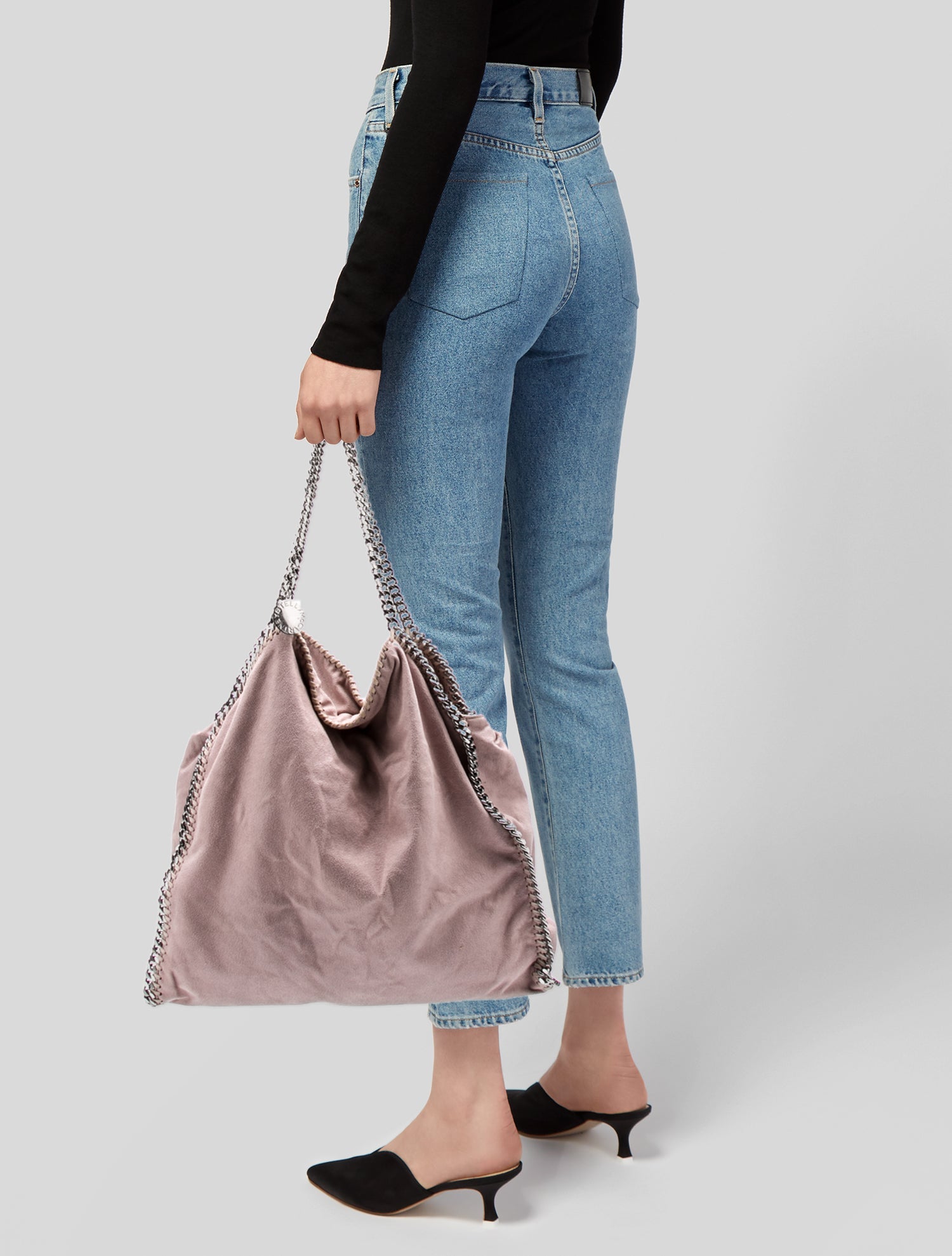 Stella McCartney Chain-Link Bucket Bag