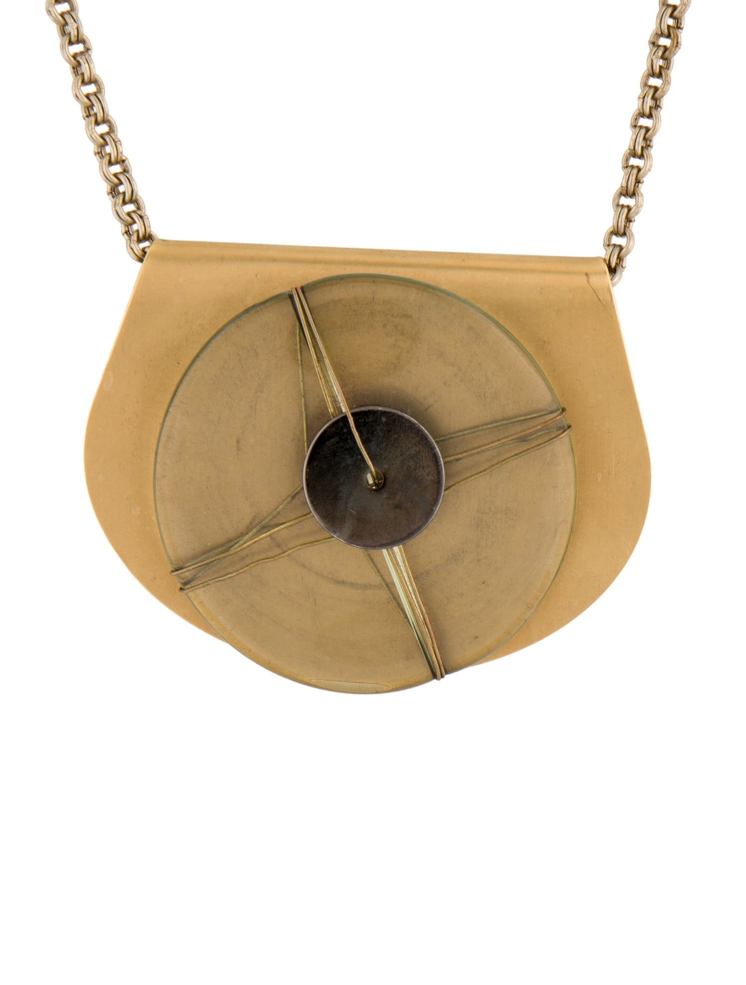 Stella McCartney Lucite Pendant Necklace