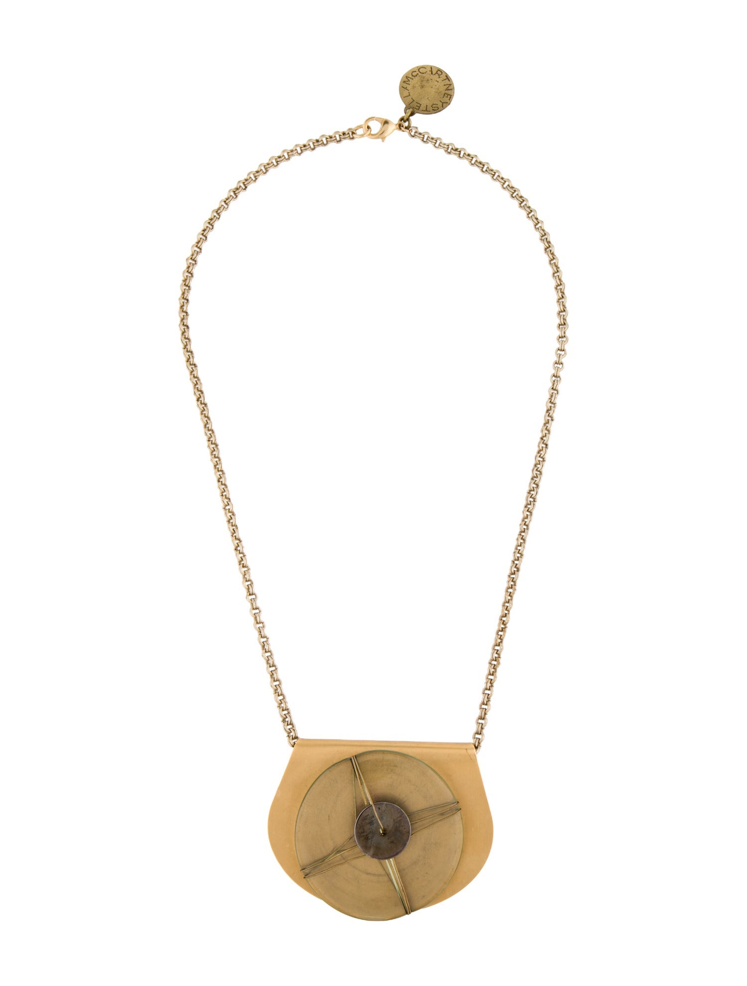 Stella McCartney Lucite Pendant Necklace
