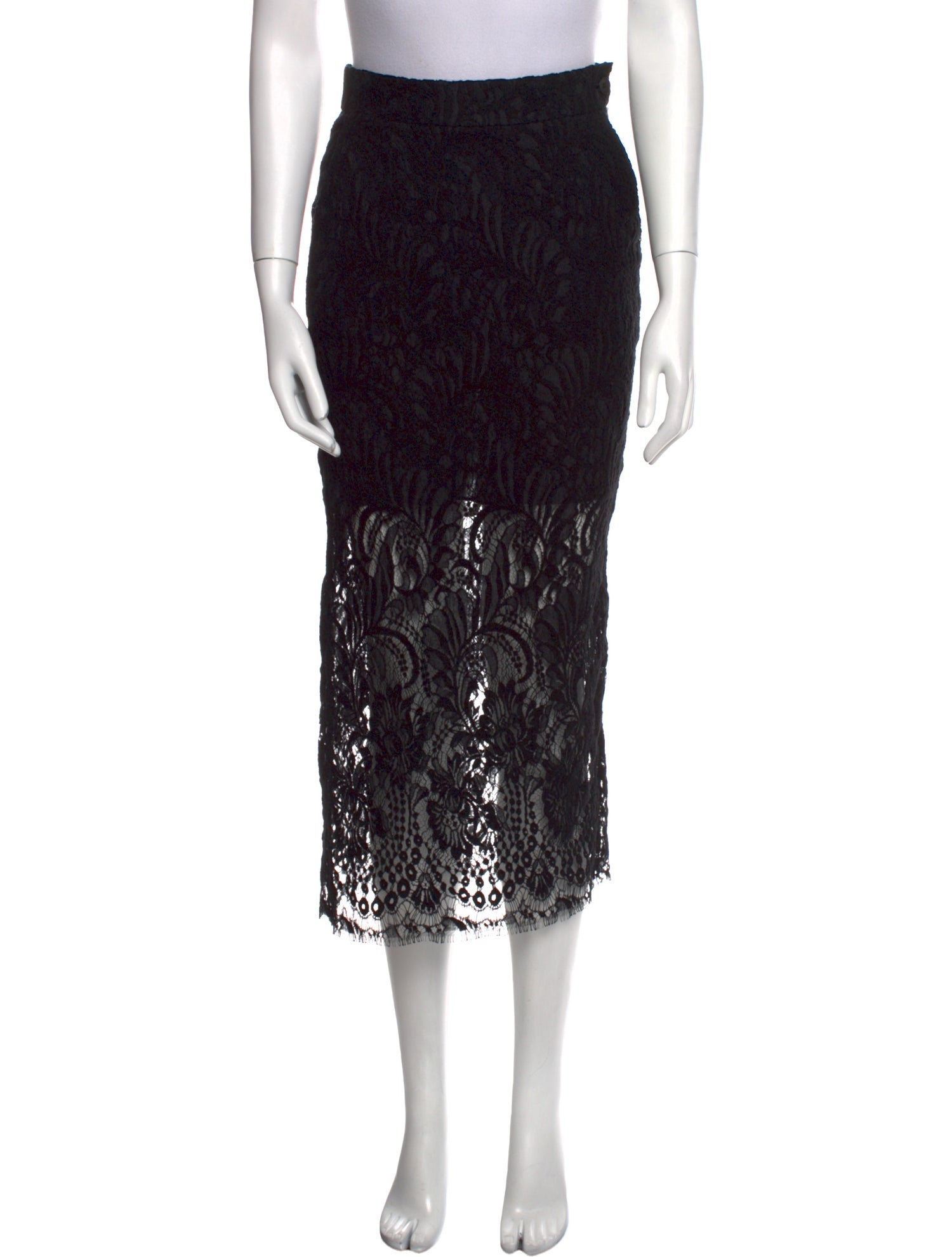 Stella McCartney Wool Midi Length Skirt