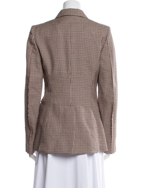 Stella McCartney Wool Houndstooth Print Blazer
