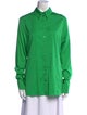 Stella McCartney Long Sleeve Button-Up Top
