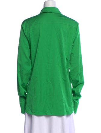 Stella McCartney Long Sleeve Button-Up Top