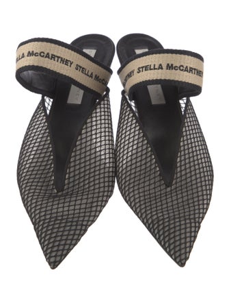 Stella McCartney Graphic Print Mules