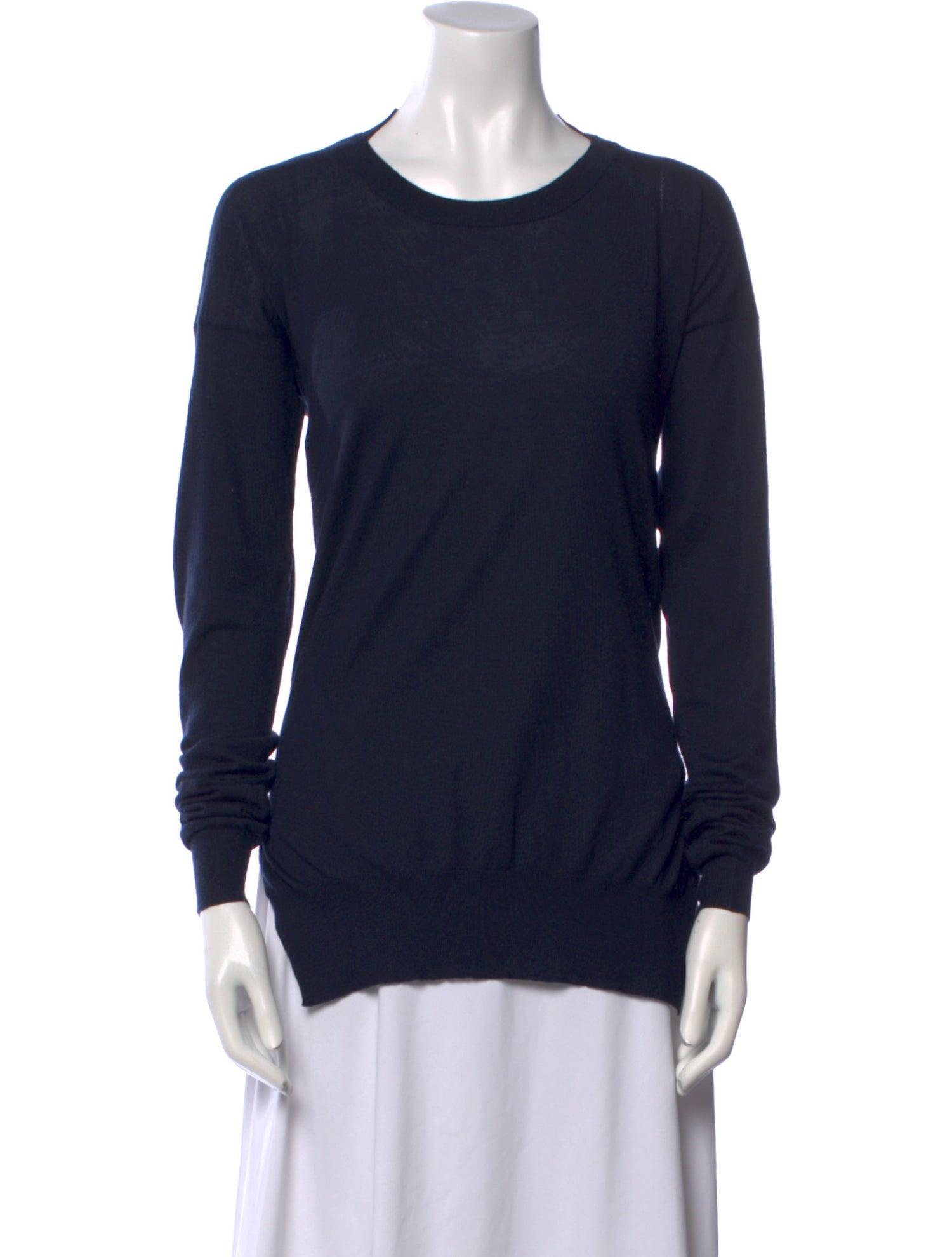 Stella McCartney Silk Crew Neck Sweater