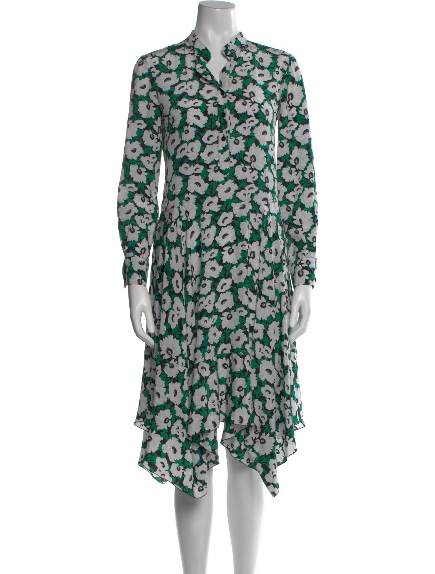 Stella McCartney Silk Midi Length Dress