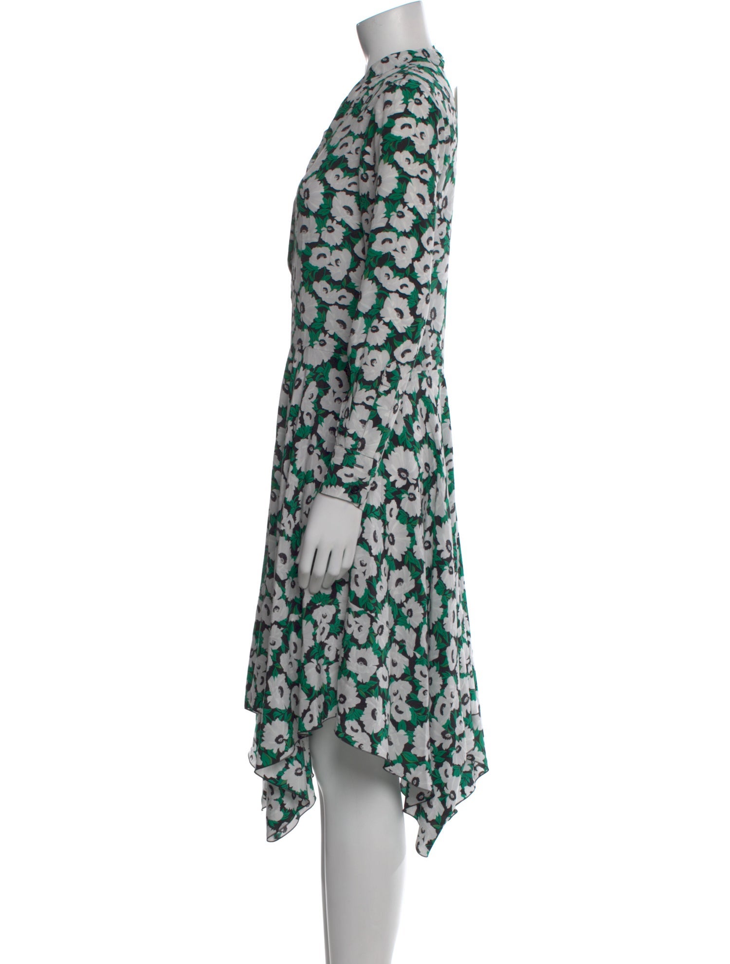 Stella McCartney Silk Midi Length Dress