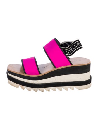 Stella McCartney Neoprene Slingback Sandals