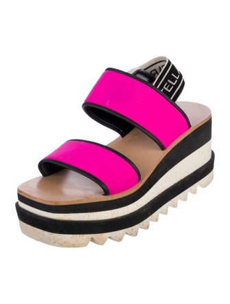 Stella McCartney Neoprene Slingback Sandals