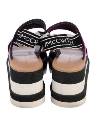 Stella McCartney Neoprene Slingback Sandals
