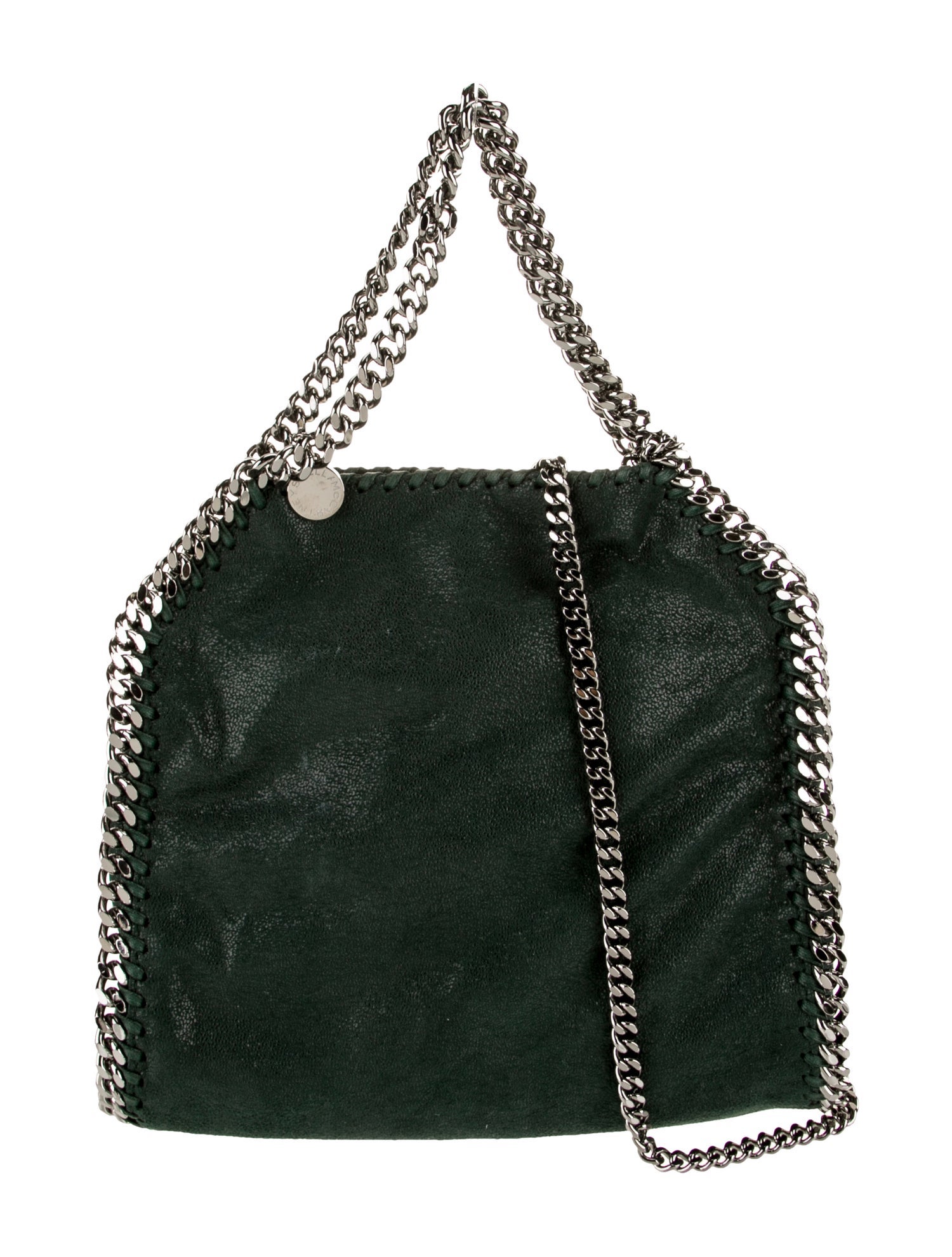 Stella McCartney Vegetarian Suede Top Handle Bag