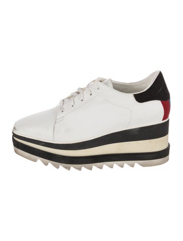 Stella McCartney Sneakers Leather Wedge IT 40 | 10