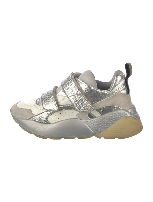 Stella McCartney Vegetarian Leather Mesh Accents Chunky Sneakers