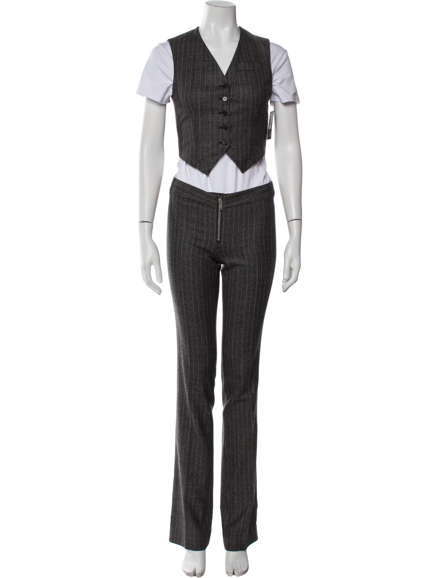 Stella McCartney Wool Striped Pant Set w/ Tags