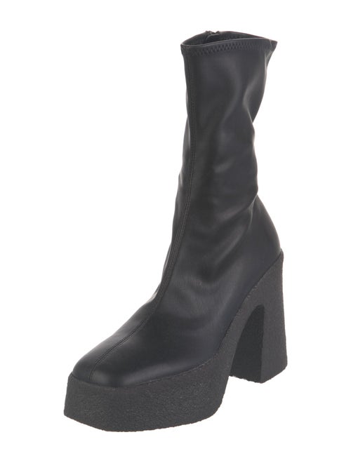 Stella McCartney Leather Sock Boots