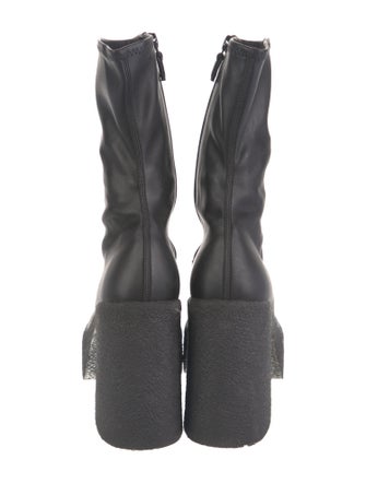 Stella McCartney Leather Sock Boots