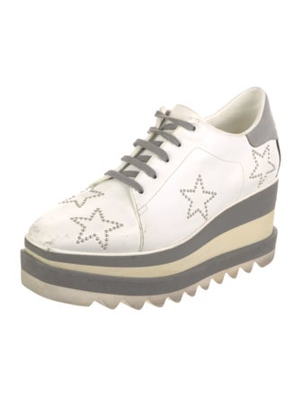 Stella McCartney Vegan Leather Studded Accents Oxfords