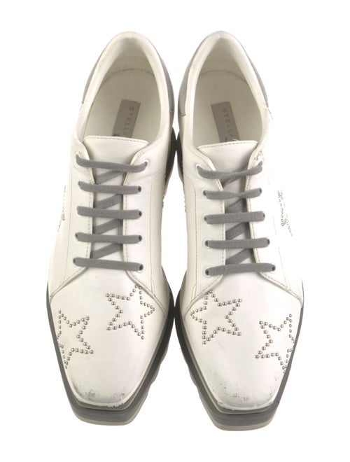 Stella McCartney Vegan Leather Studded Accents Oxfords
