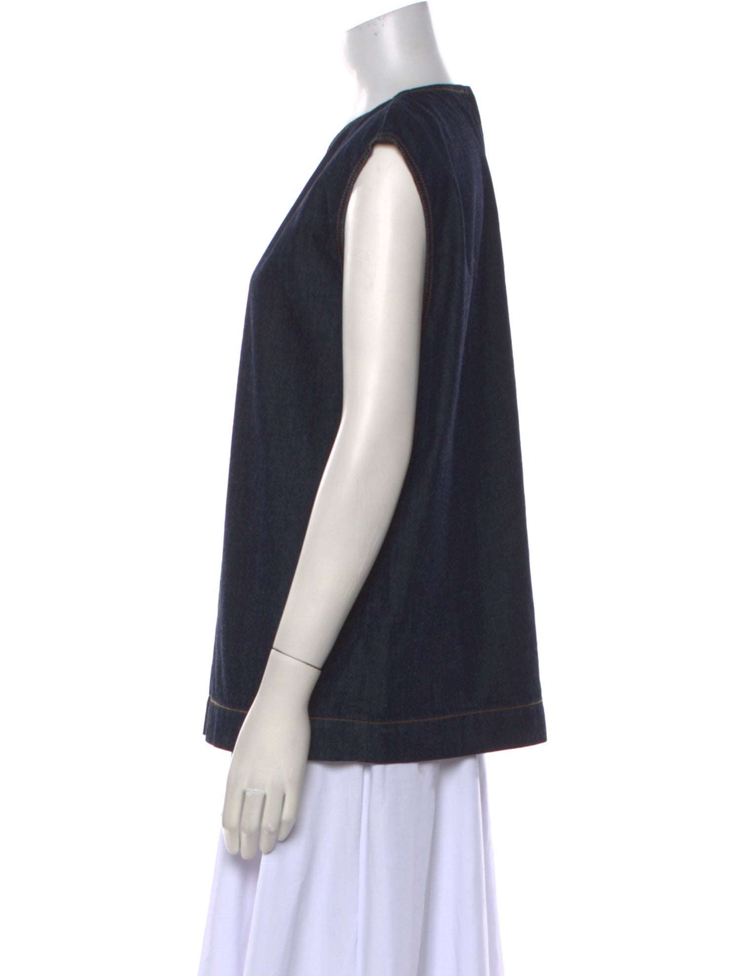 Stella McCartney Crew Neck Sleeveless Top