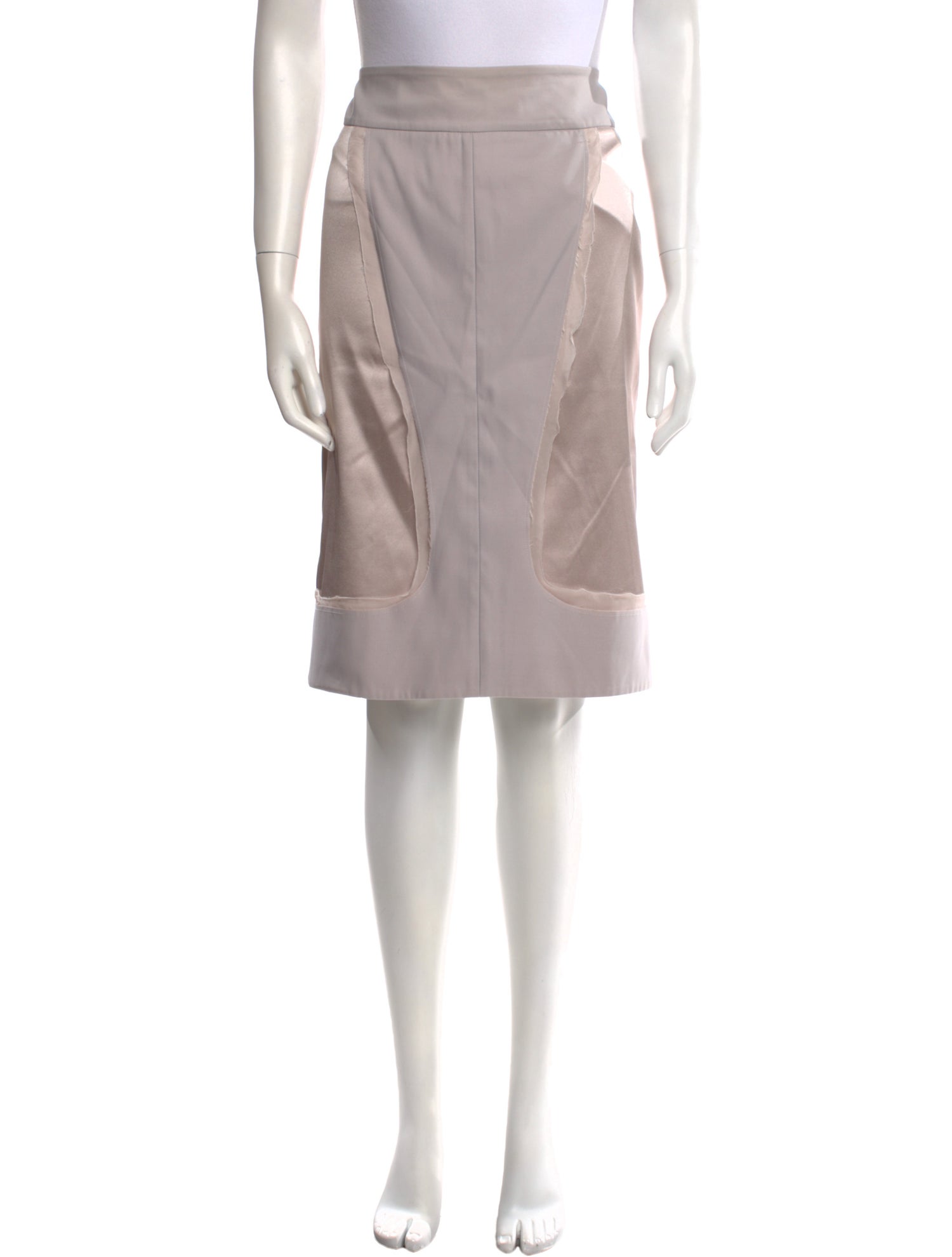 Stella McCartney Silk Knee-Length Skirt