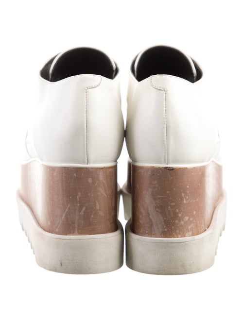 Stella McCartney Leather Printed Oxfords