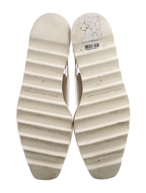 Stella McCartney Leather Printed Oxfords