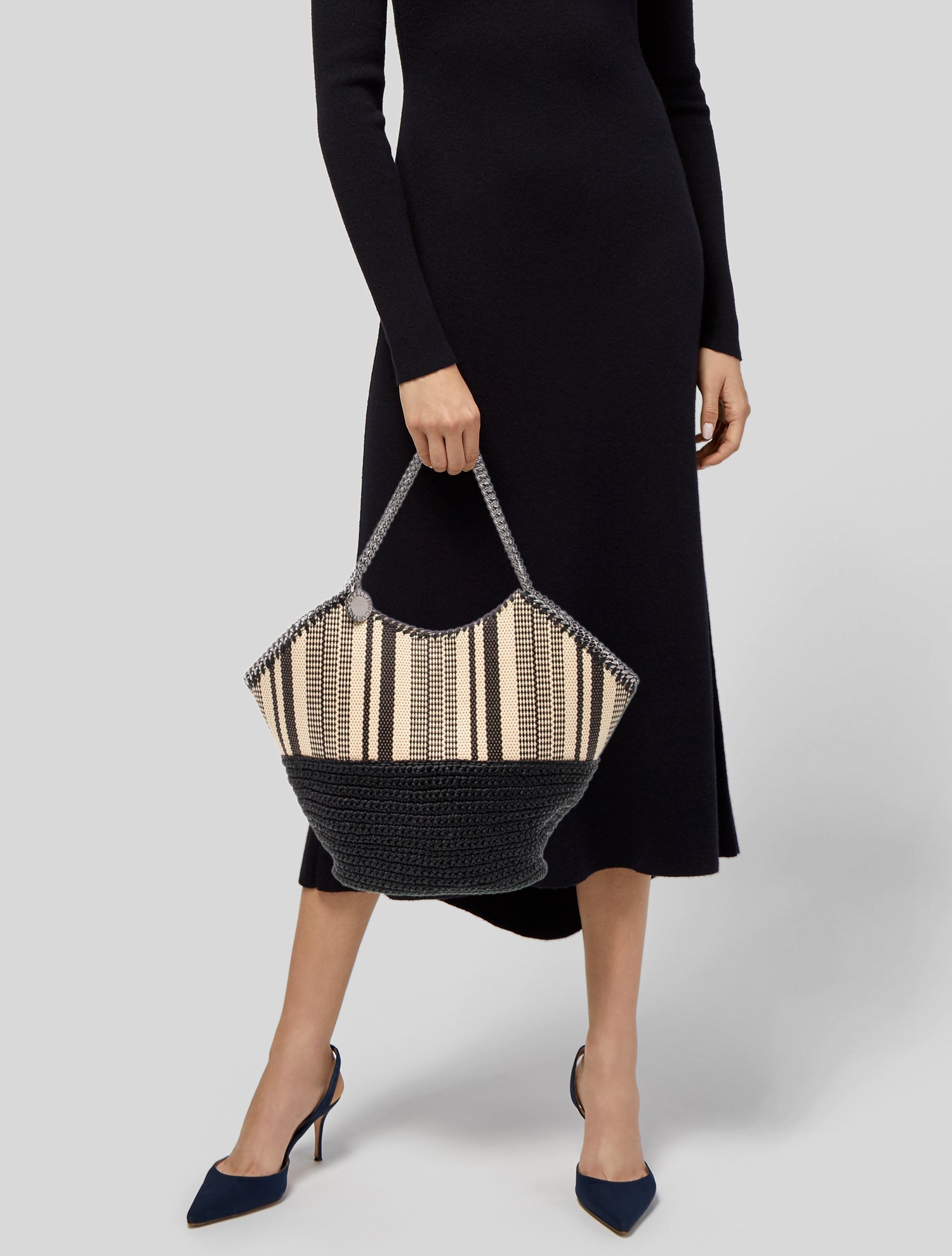 Stella McCartney Raffia Hobo