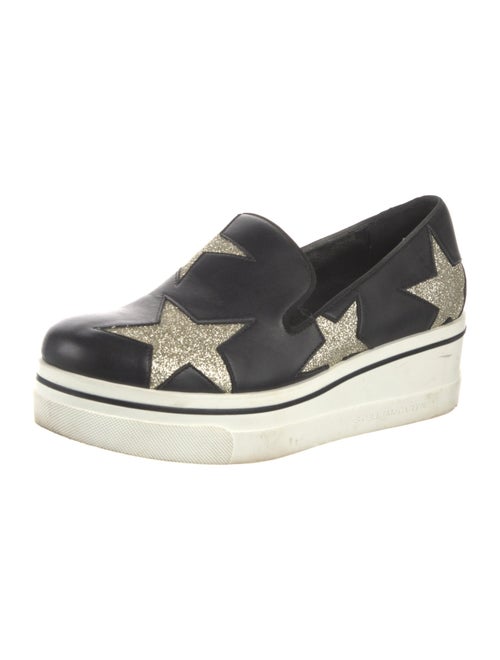 Stella McCartney Leather Patterned Sneakers