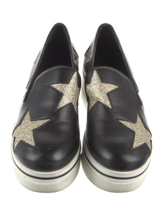 Stella McCartney Leather Patterned Sneakers