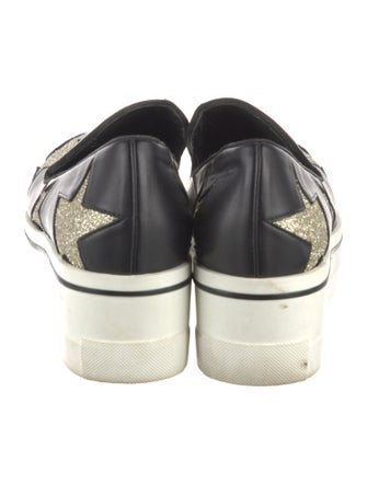 Stella McCartney Leather Patterned Sneakers