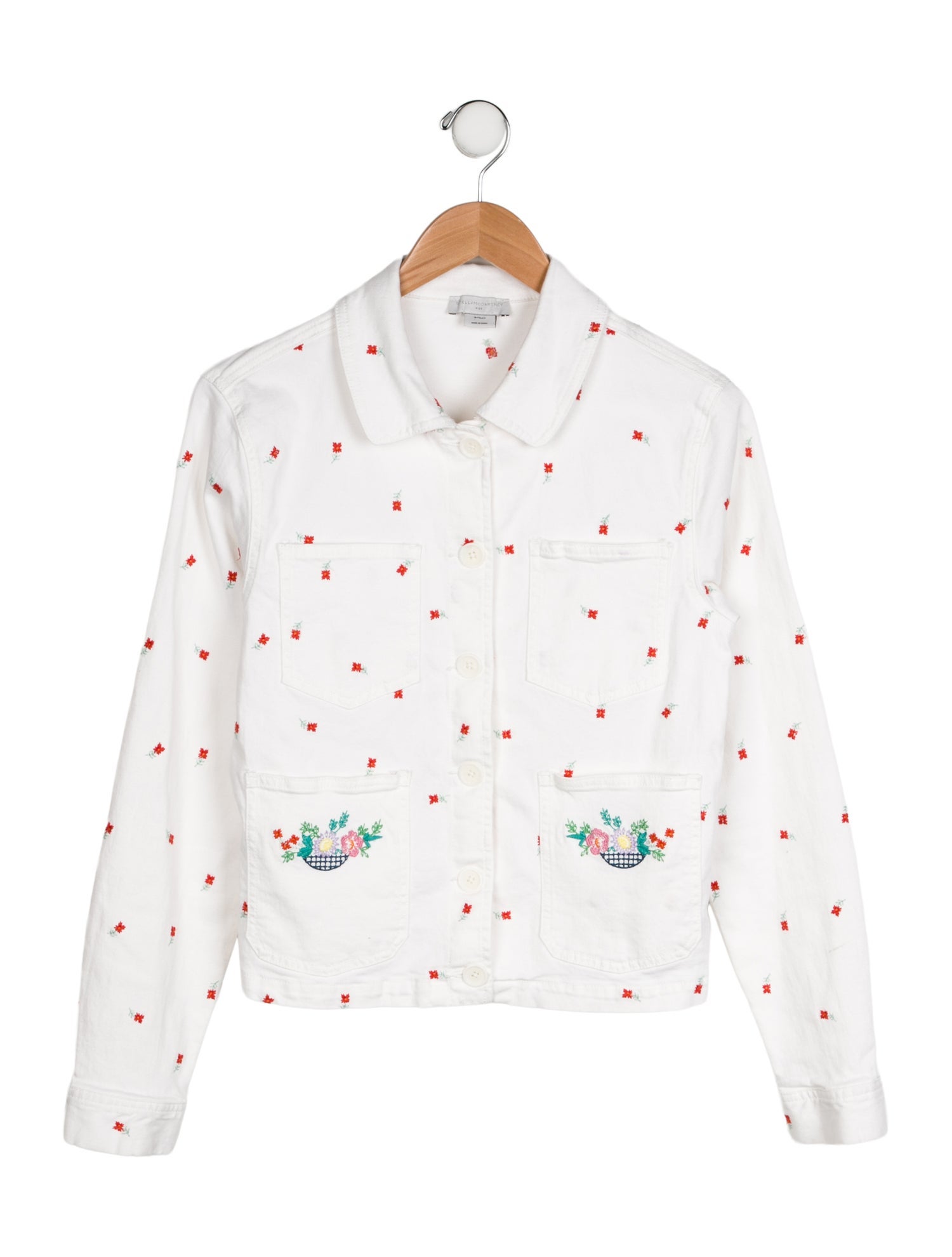 Stella McCartney Girls' Printed Demin Jacket