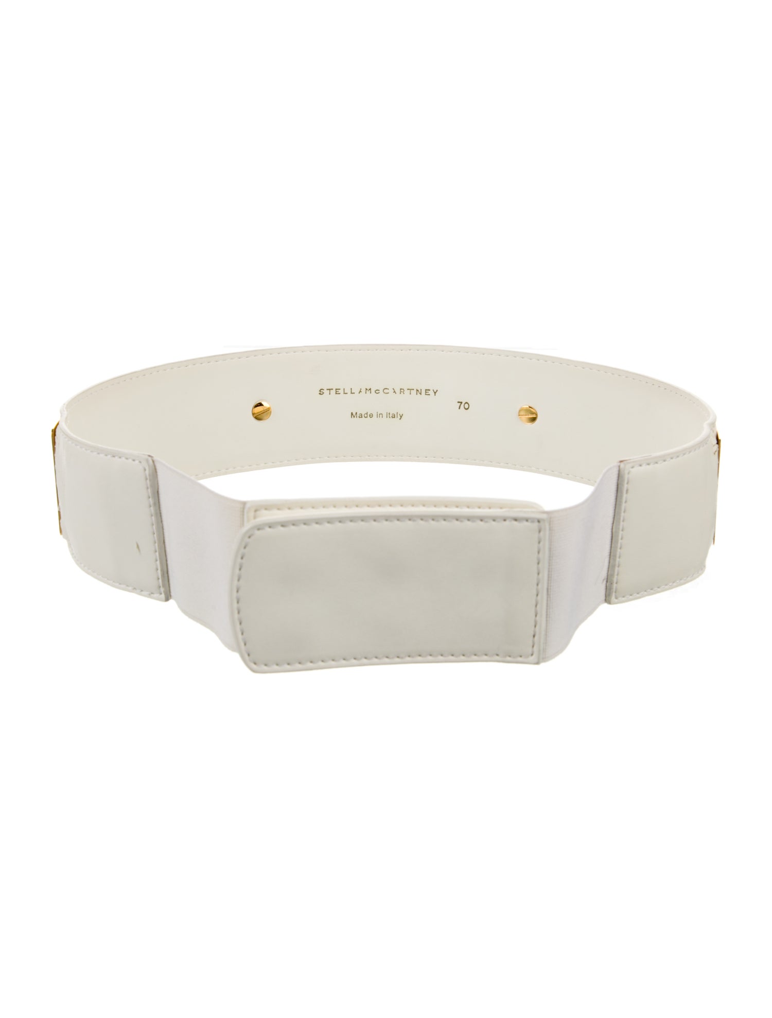 Stella McCartney Wide Leather Waist Belt