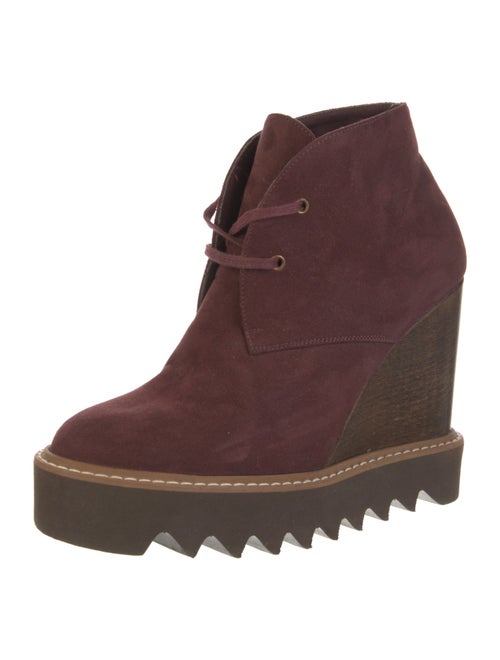 Stella McCartney Suede Lace-Up Boots