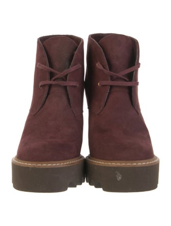 Stella McCartney Suede Lace-Up Boots