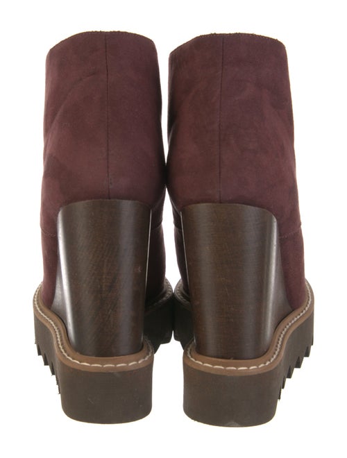 Stella McCartney Suede Lace-Up Boots