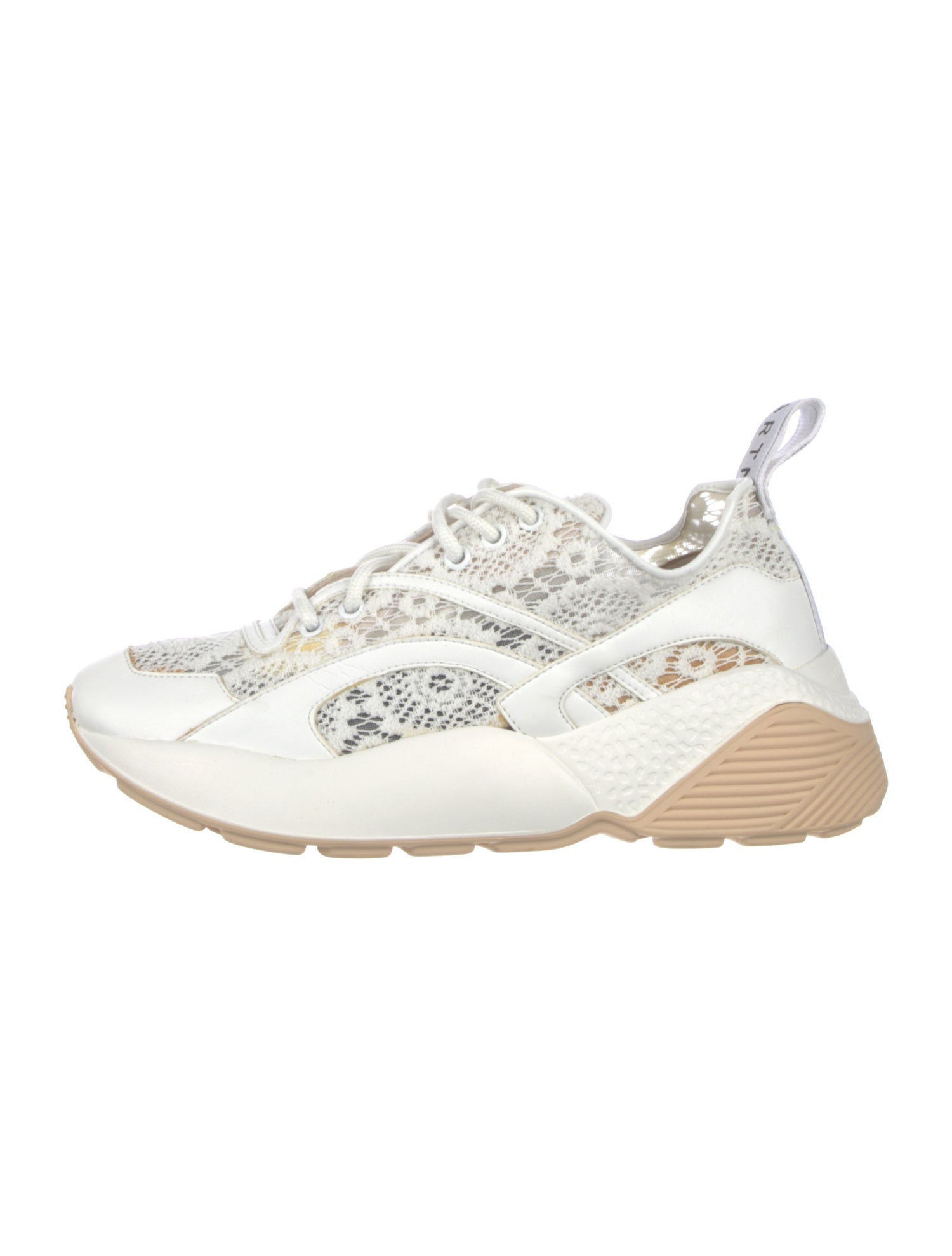 Stella McCartney Lace Lace Pattern Chunky Sneakers