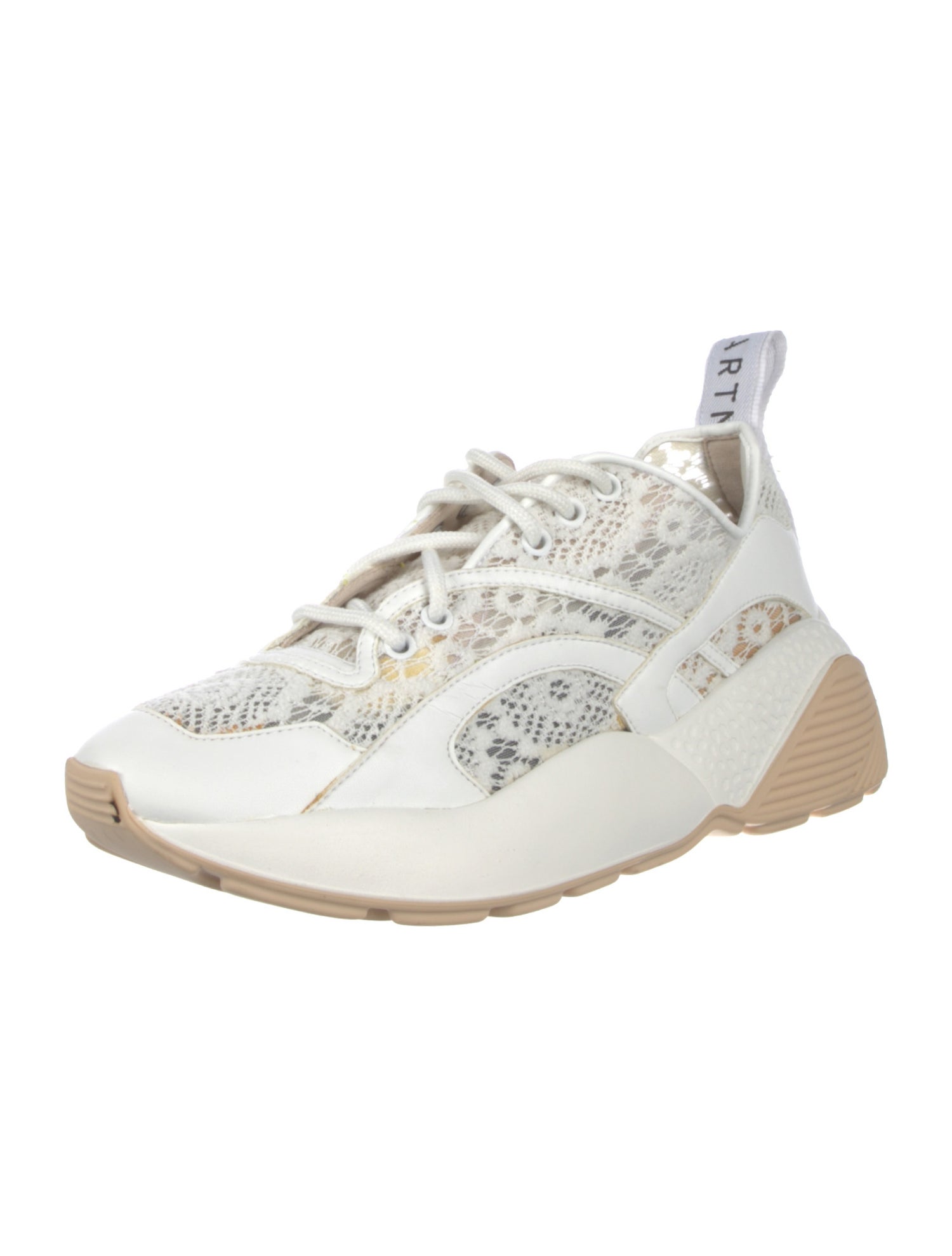 Stella McCartney Lace Lace Pattern Chunky Sneakers