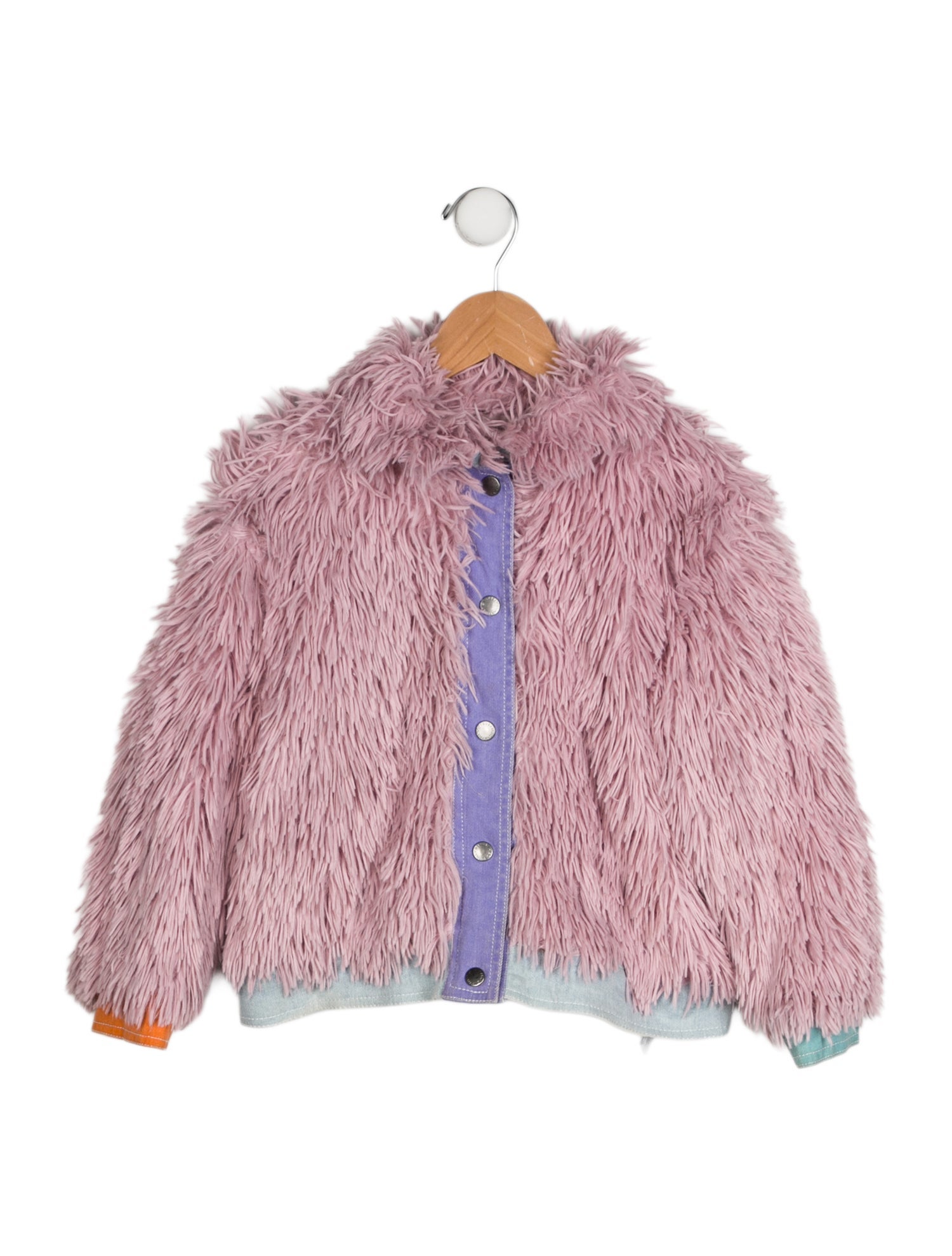 Stella McCartney Girls' Faux Fur Jacket