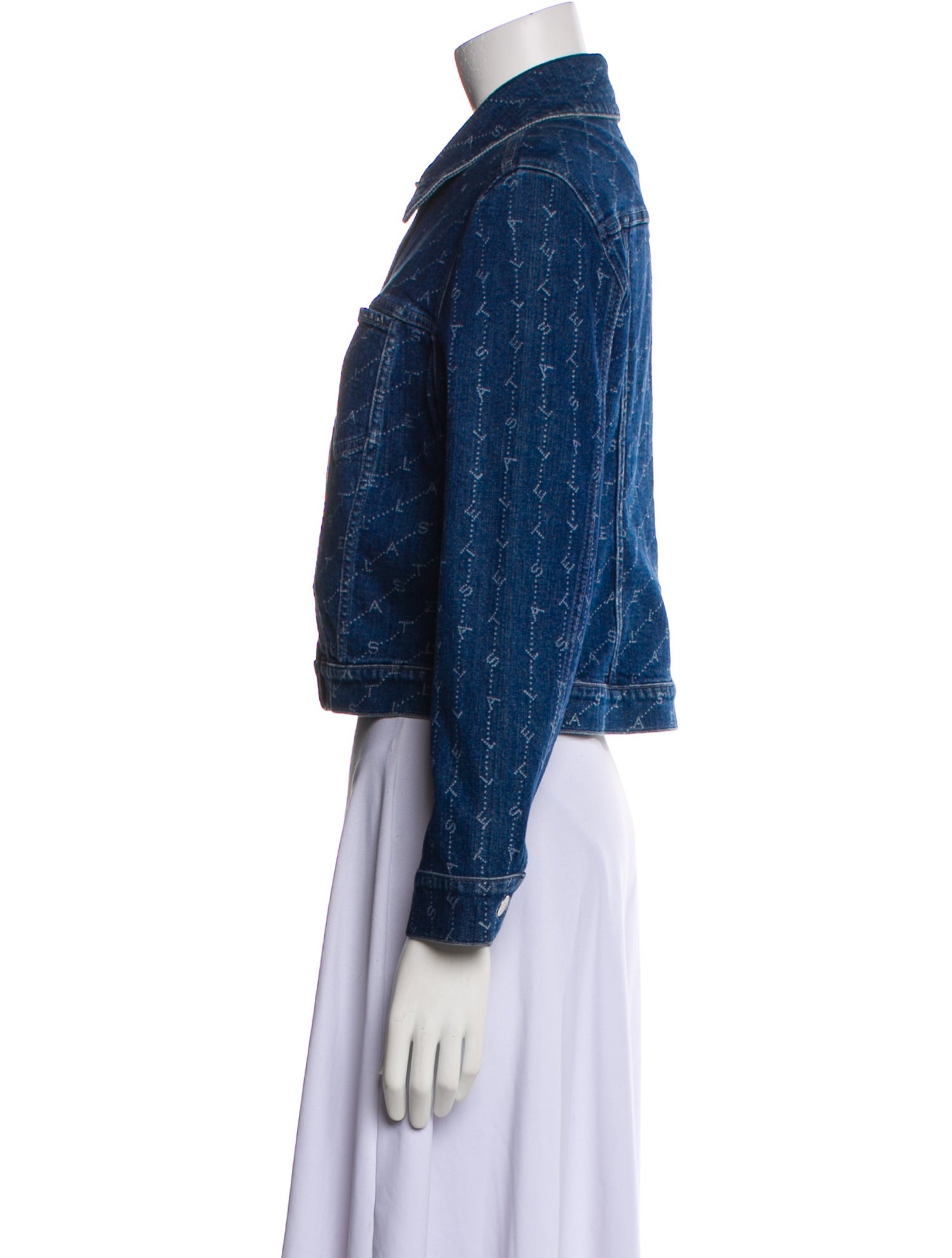 Stella McCartney Printed Denim Jacket